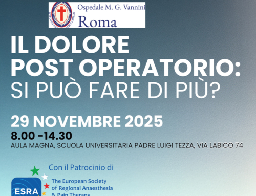 Il dolore post operatorio: si può fare di più?